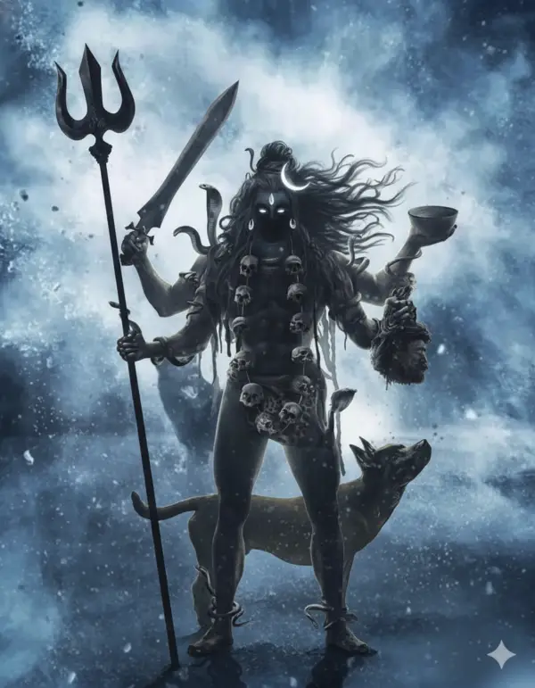 kaal bhairava the cosmic guardian poster