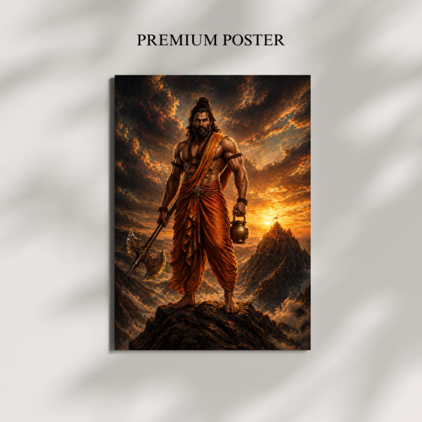 Lord Parshuram Poster  | Spiritual Poster