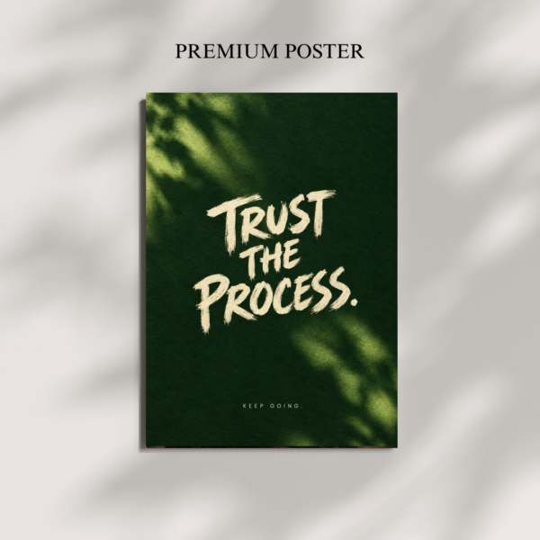 cfxgrdg Trust The Process | Motivational Poster