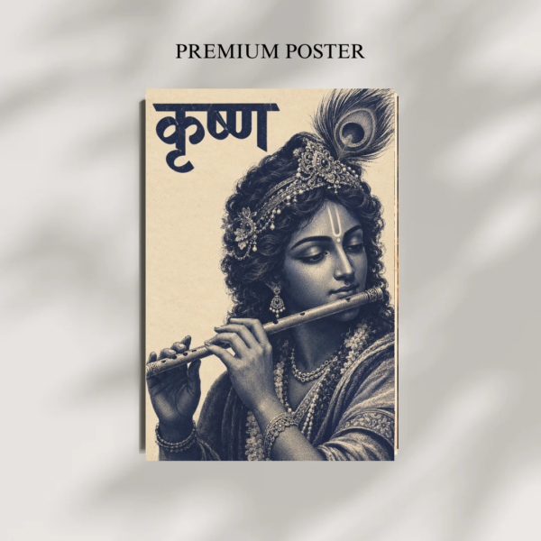 Krushna poster | Spiritual Poster