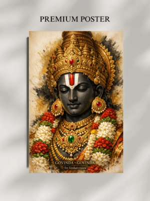 Balaji Poster | Spiritual Poster