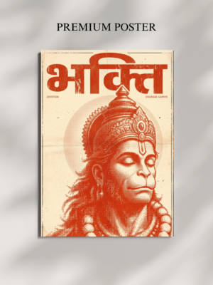 Hanuman (bhakti) Poster  | Spiritual Poster